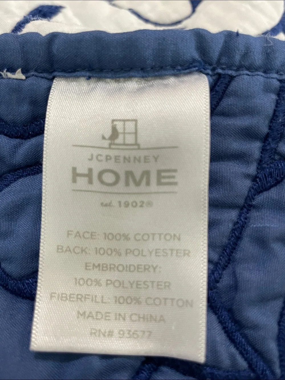 JC Penny Home- Queen Bed Comforter